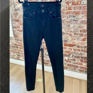 Citizen of Humanity black Rocket petite high rise skinny stretch jeans 26P 26